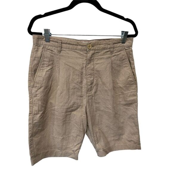 Helmut Lang Khaki Super Soft Bermuda Shorts Size 30/10 Capsule Beachy Classic - Picture 1 of 8